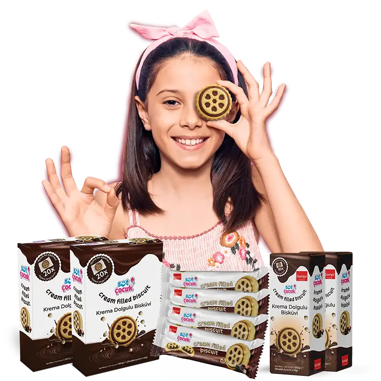 Bompi Food - Süt Çocuk - Cream Filled Biscuit